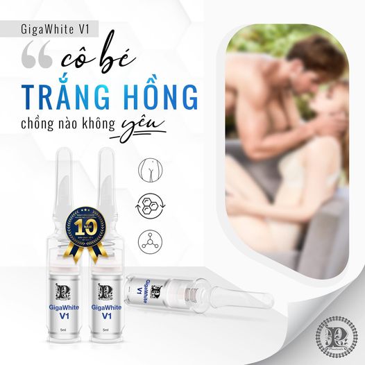 NUWHITE V1 5ml Kem hồng vùng kín